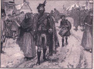 Prins Charlies fortrop i Manchester AD 1745 af Walter Paget